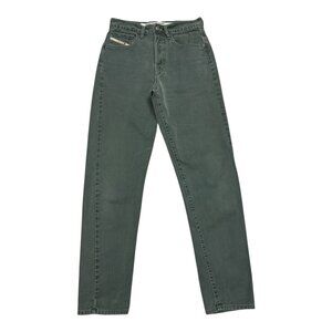 DIESEL Slim Straight BASIC Green Luxury Designer Denim Pants Jeans Mens 28x32